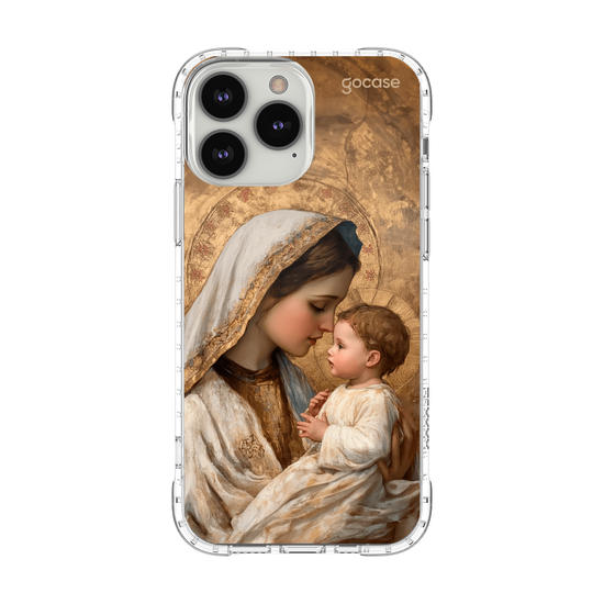 Capinha para celular  Maria e Jesus de Nazaré