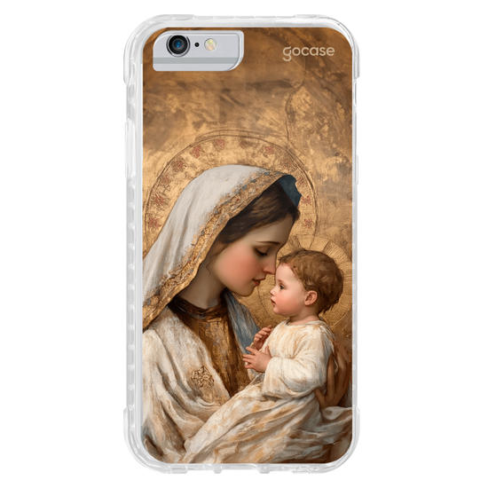 Capinha para celular  Maria e Jesus de Nazaré