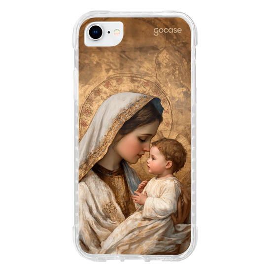 Capinha para celular  Maria e Jesus de Nazaré