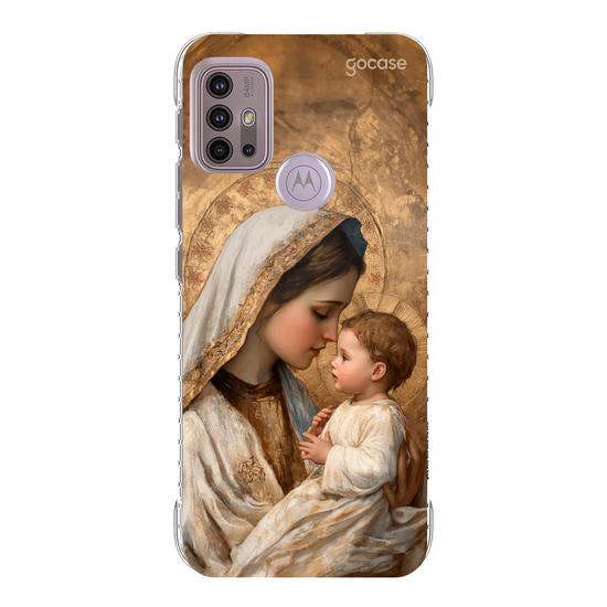 Capinha para celular  Maria e Jesus de Nazaré