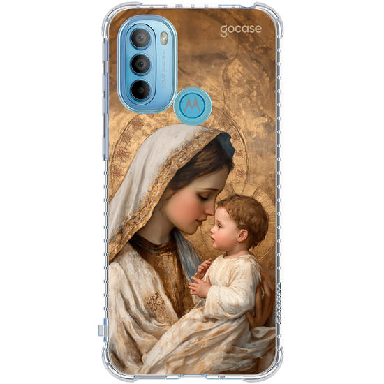 Capinha para celular  Maria e Jesus de Nazaré