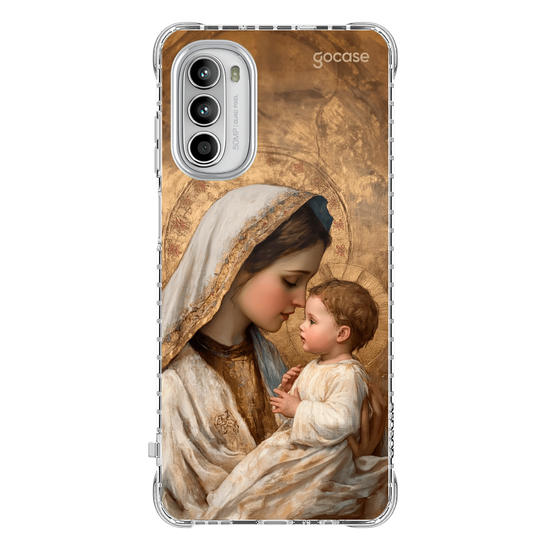 Capinha para celular  Maria e Jesus de Nazaré