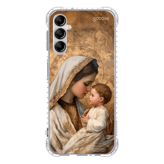 Capinha para celular  Maria e Jesus de Nazaré