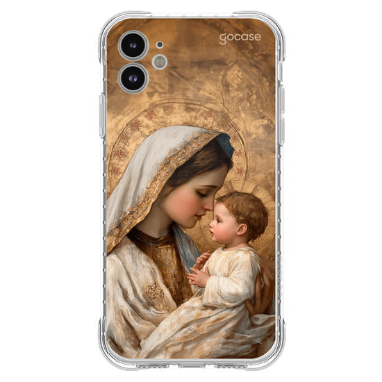 Capinha para celular  Maria e Jesus de Nazaré