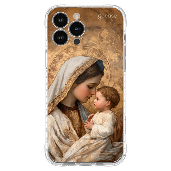 Capinha para celular  Maria e Jesus de Nazaré