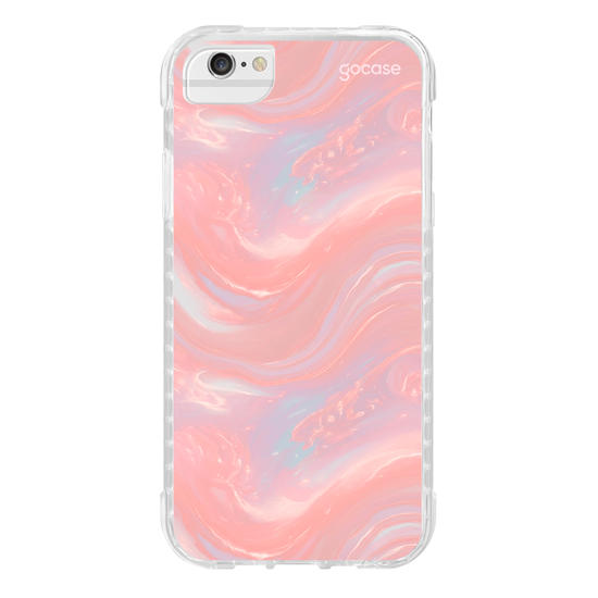 Capinha para celular  Mármore Algodão Doce
