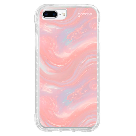 Capinha para celular  Mármore Algodão Doce