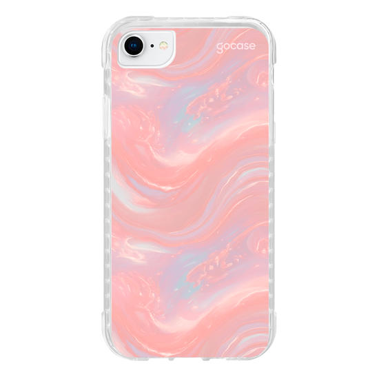 Capinha para celular  Mármore Algodão Doce