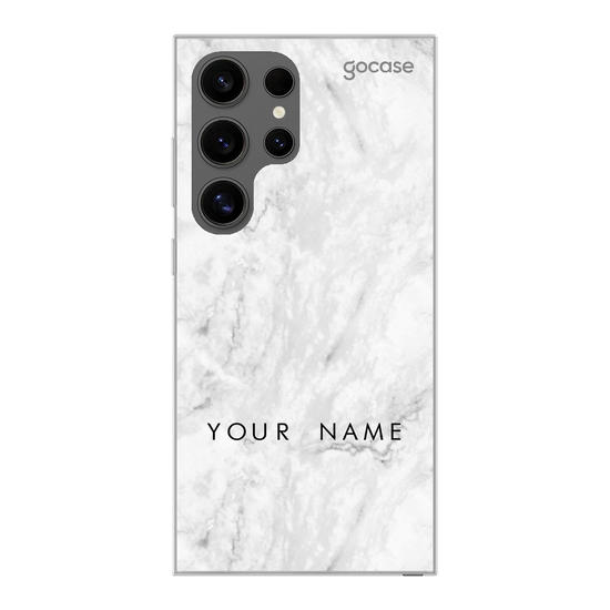 White Marble Phone Case