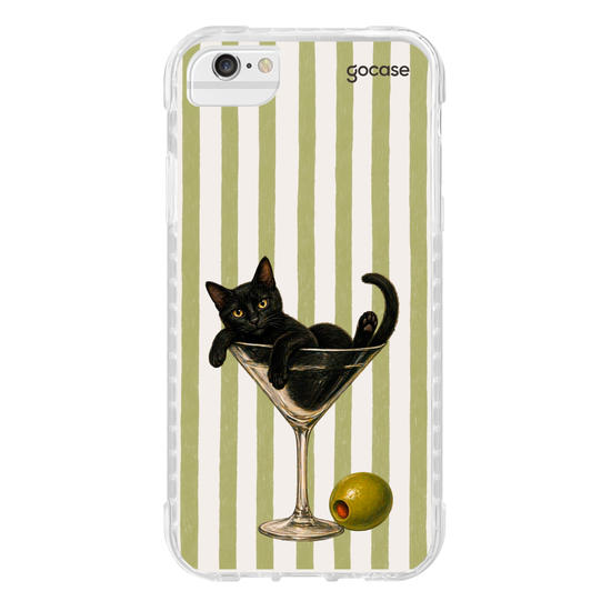 Capinha para celular  Martini Cat