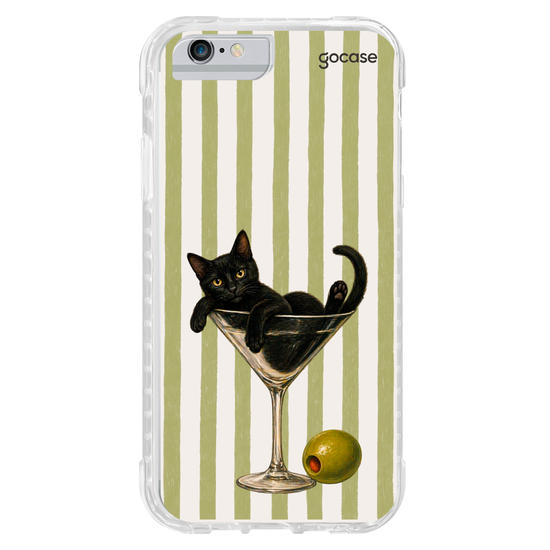 Capinha para celular  Martini Cat