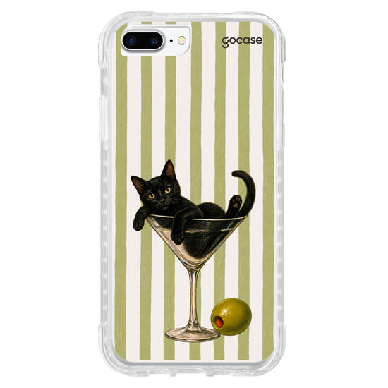 Capinha para celular  Martini Cat