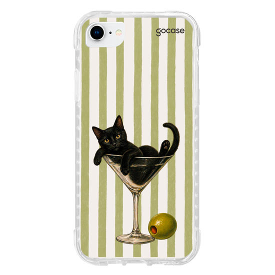 Capinha para celular  Martini Cat