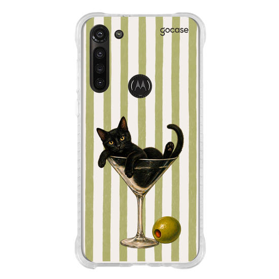 Capinha para celular  Martini Cat