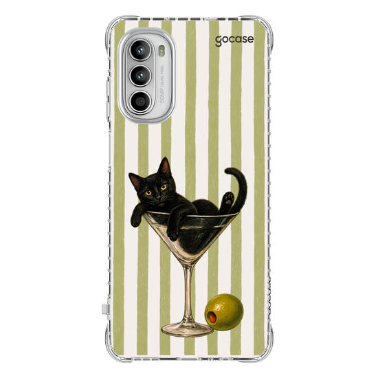 Capinha para celular  Martini Cat