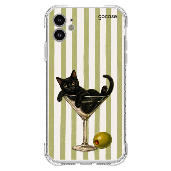 Capinha para celular  Martini Cat