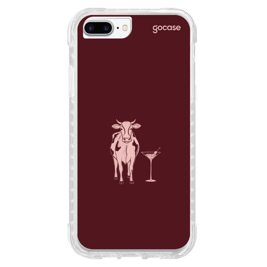 Capinha para celular  Martini Cow