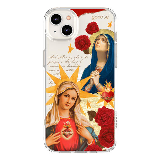 Capinha para celular  Virgem Maria Colagem