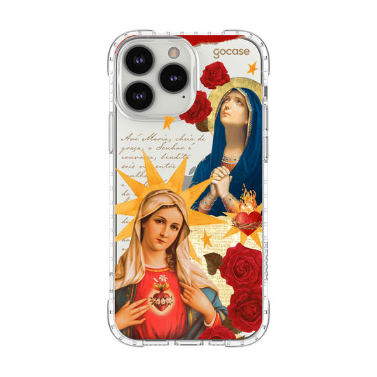 Capinha para celular  Virgem Maria Colagem
