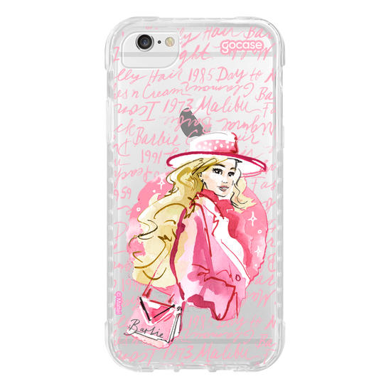 Capinha para celular  Barbie - Watercolor Style