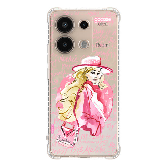 Capinha para celular  Barbie - Watercolor Style