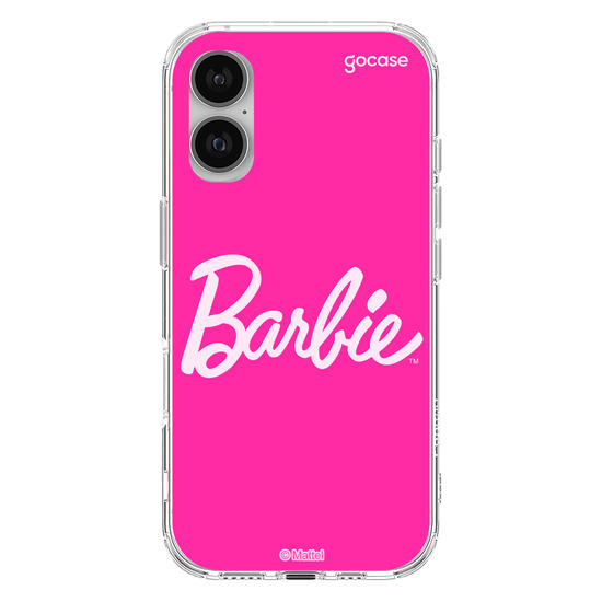 Capinha para celular  Barbie - Logo Pink