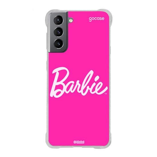 Capinha para celular  Barbie - Logo Pink