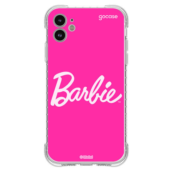 Capinha para celular  Barbie - Logo Pink