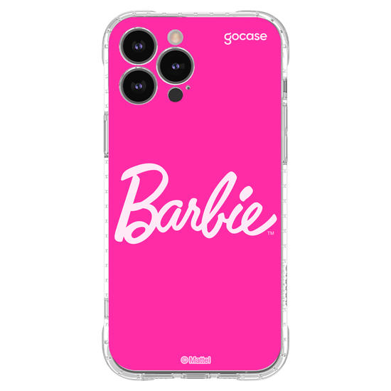 Capinha para celular  Barbie - Logo Pink