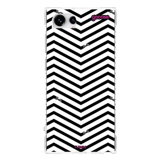 Capinha para celular  Barbie - Listras Clássicas