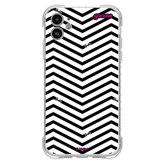 Capinha para celular  Barbie - Listras Clássicas