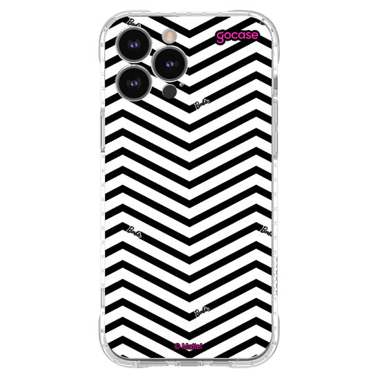 Capinha para celular  Barbie - Listras Clássicas
