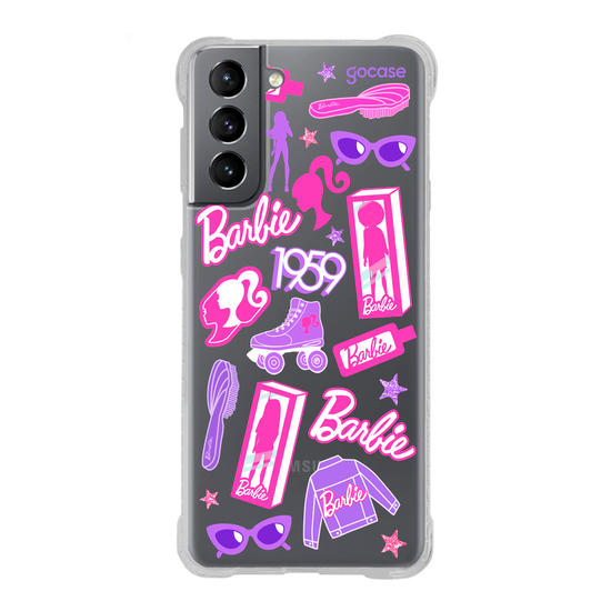 Capinha para celular  Barbie - Pink & Purple Stickers