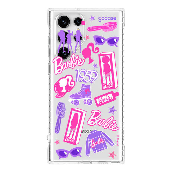 Capinha para celular  Barbie - Pink & Purple Stickers