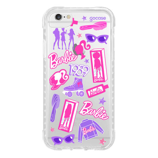 Capinha para celular  Barbie - Pink & Purple Stickers