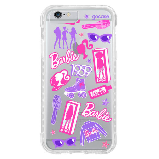 Capinha para celular  Barbie - Pink & Purple Stickers