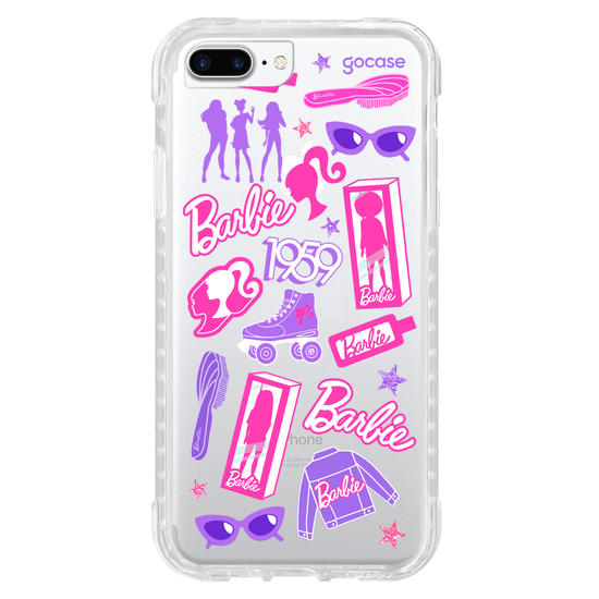 Capinha para celular  Barbie - Pink & Purple Stickers