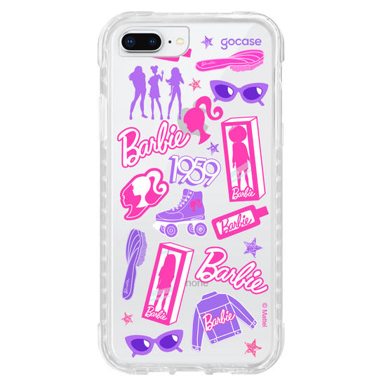Capinha para celular  Barbie - Pink & Purple Stickers