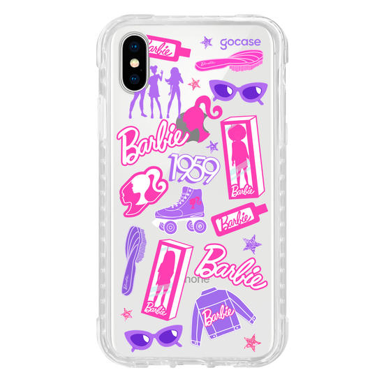 Capinha para celular  Barbie - Pink & Purple Stickers