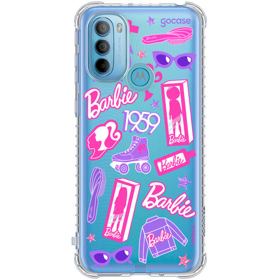 Capinha para celular  Barbie - Pink & Purple Stickers