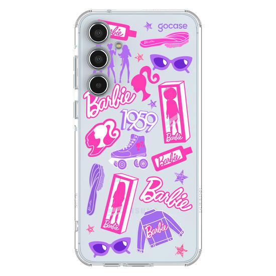 Capinha para celular  Barbie - Pink & Purple Stickers
