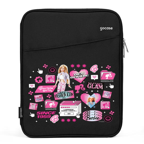 Capa para Notebook Slim - Barbie - Fashion Icon Pattern