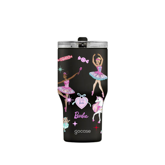 Copo Térmico Daily + Ebook -  Barbie - Bailarinas Nutcracker