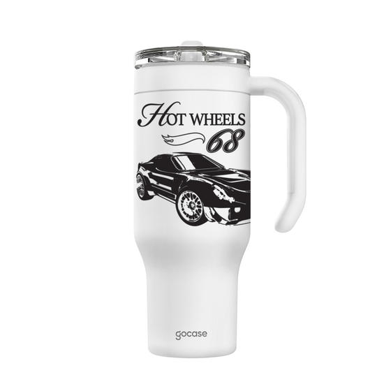 Copo Térmico Life + Ebook -  Hot Wheels - 68 Classic