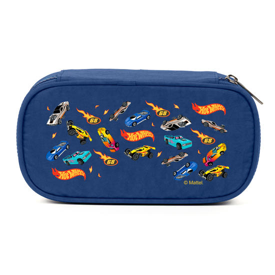 Estojo Box Fun - Hot Wheels - Carros Core Style