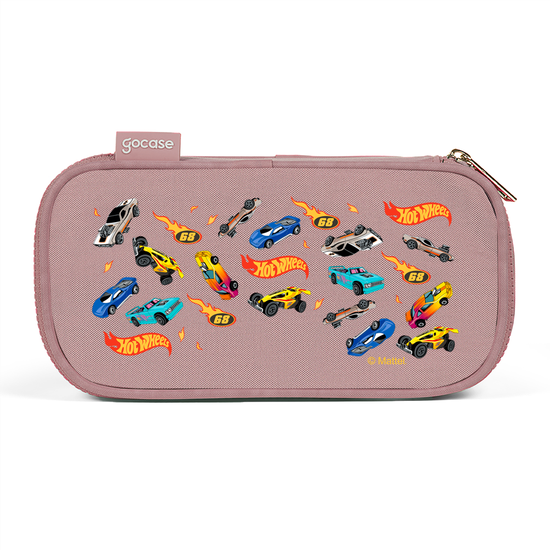 Estojo Box Fun - Hot Wheels - Carros Core Style