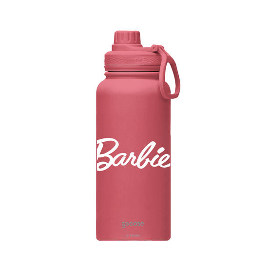Garrafa Térmica Fresh + Ebook - Barbie - Logo White