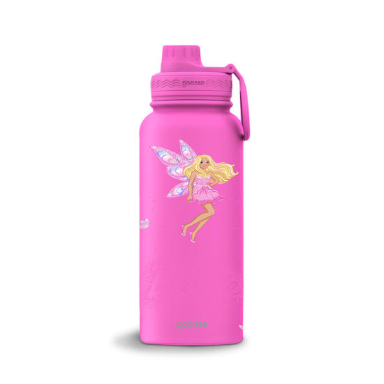 Garrafa Térmica Fresh + Ebook - Barbie - Fairytale