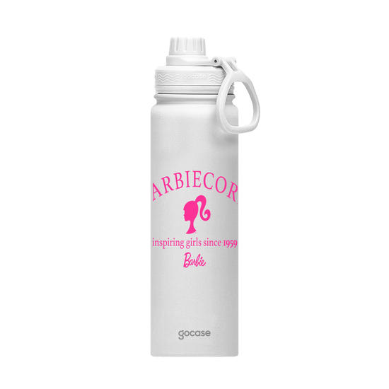 Garrafa Térmica Fresh + Ebook - Barbie - Barbiecore