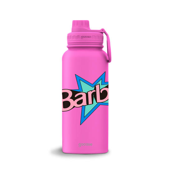 Garrafa Térmica Fresh + Ebook - Barbie - Super Star